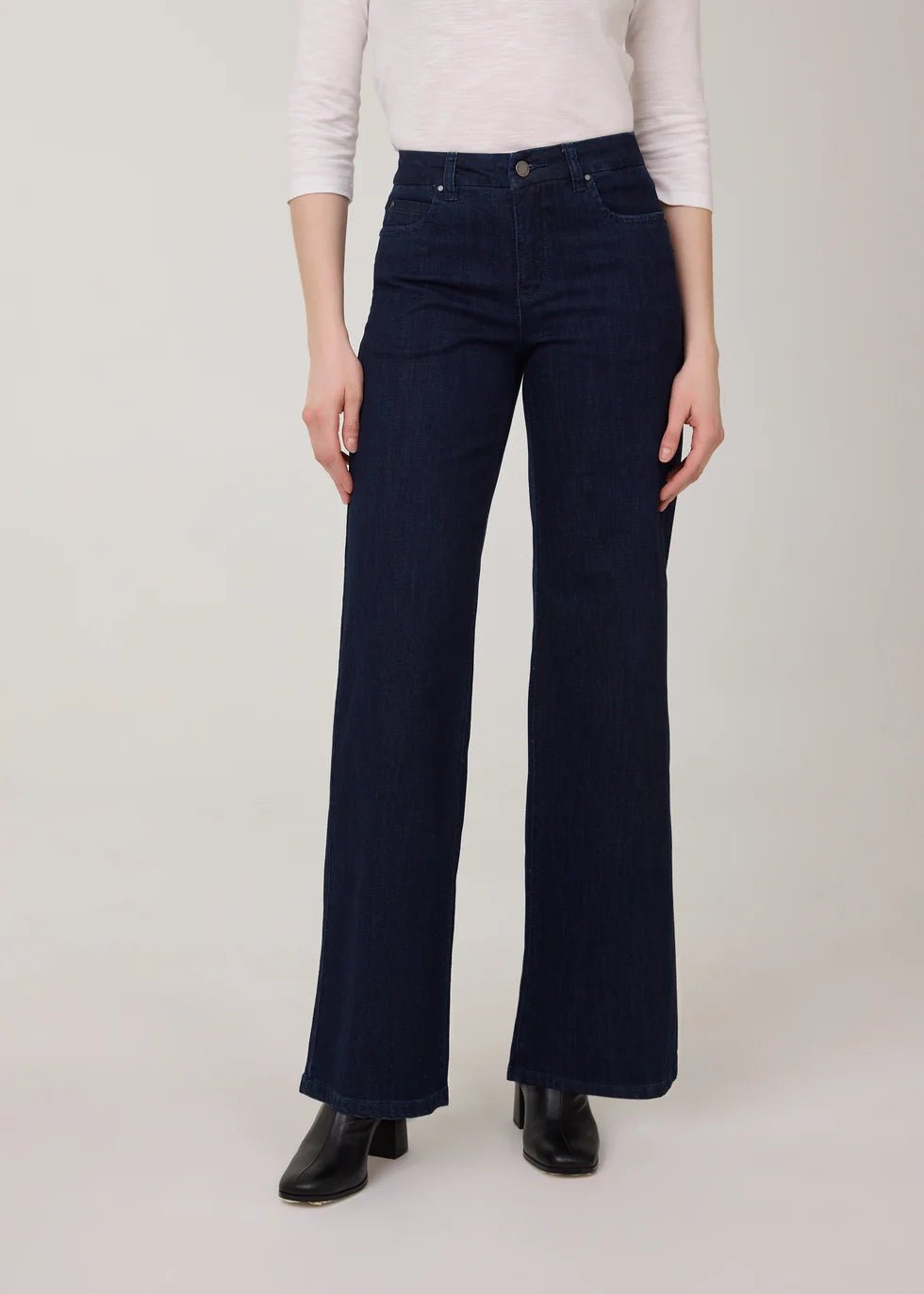 FDJ Olivia Wide Leg Denim | Pleasant