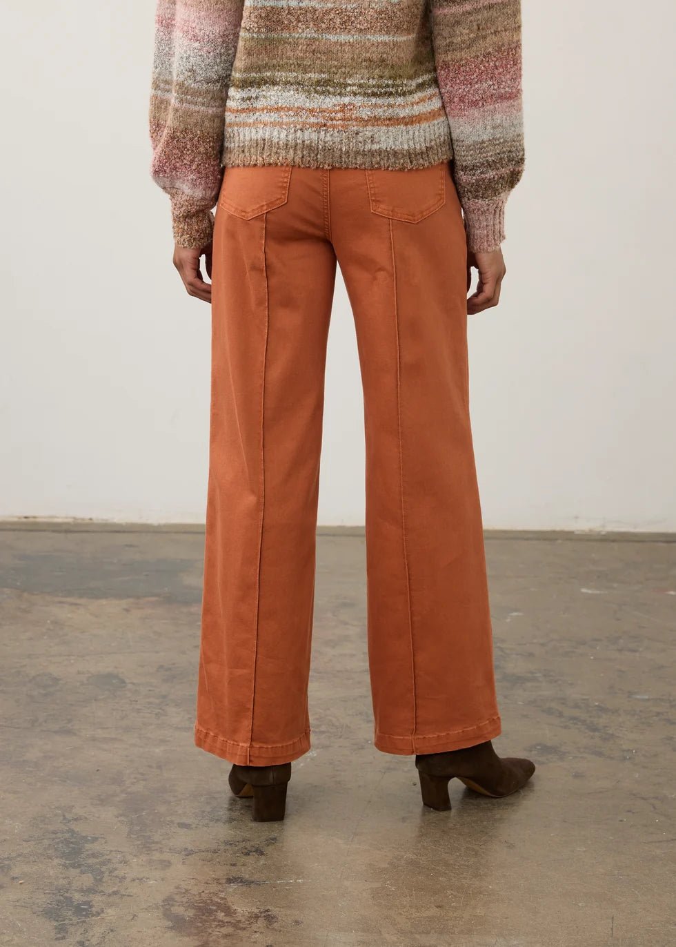 FDJ Olivia Wide Leg Denim | Pumpkin Spice - Juli's Wearable Art