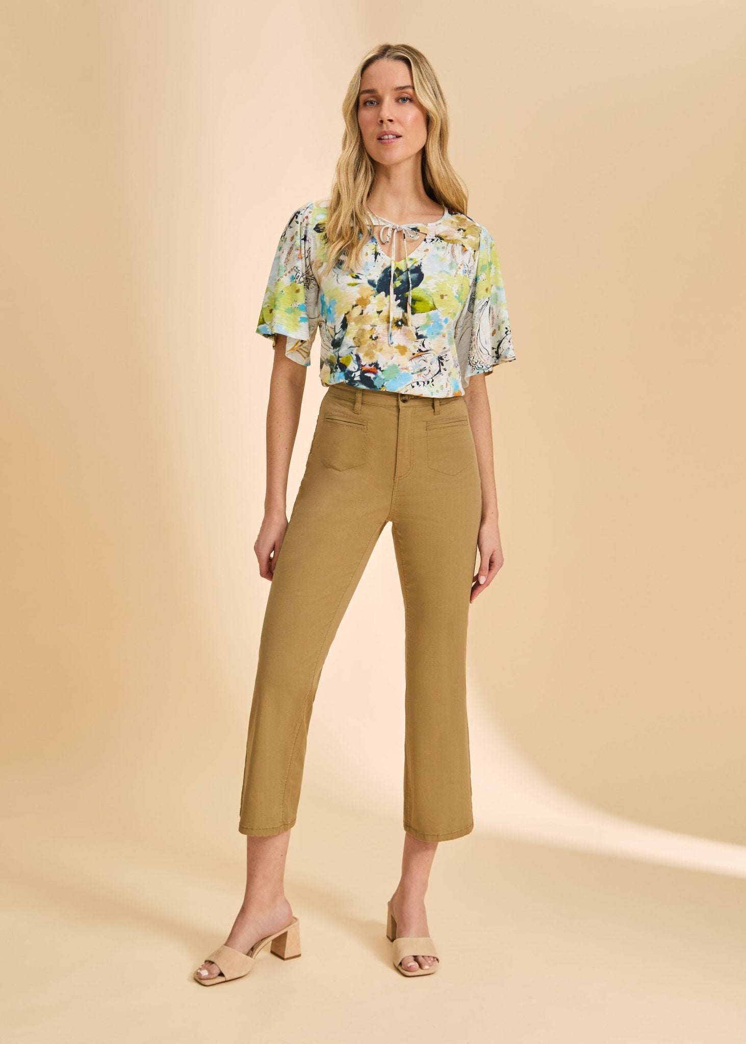 FDJ Suzanne Boot Cropped Jeans | Henna - Juli's Wearable Art