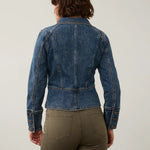 FDJ Utility Jacket | Medium Blue - Juli's Wearable Art
