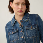 FDJ Utility Jacket | Medium Blue - Juli's Wearable Art