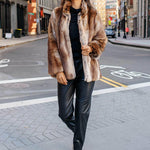 Fisher Faux Fur Favorite Jacket - Juli's Wearable Art
