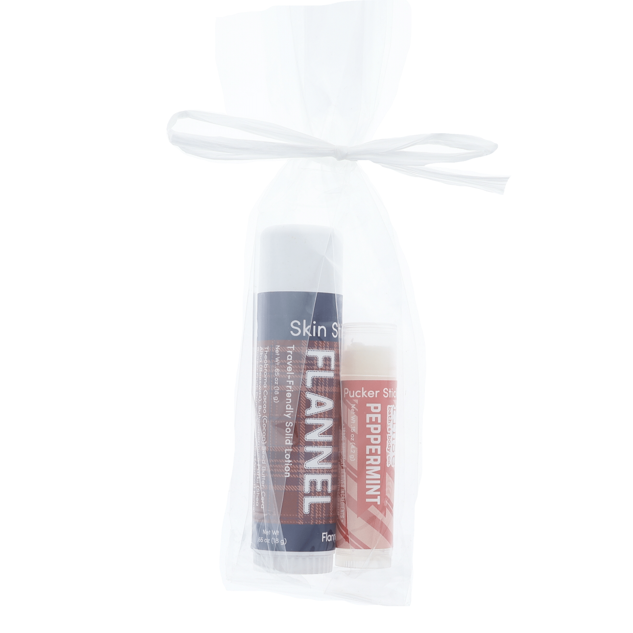 Flannel & Peppermint Skin Stick & Pucker Stick Bundle | Gift Set - Juli's Wearable Art