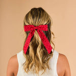 Flower Scallop Hair Bows - Juli's Wearable Art