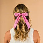 Flower Scallop Hair Bows - Juli's Wearable Art