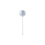 Foam & Mirrored Glass Mosaic Ball Plant Picks - Juli's Wearable Art