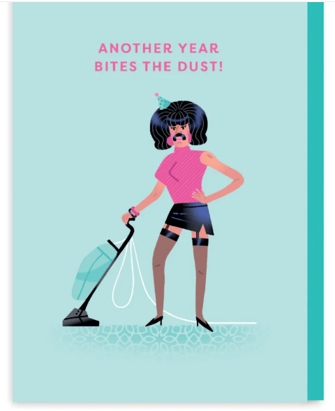 Freddie Mercury Another Year Birthday Card - Juli's Wearable Art