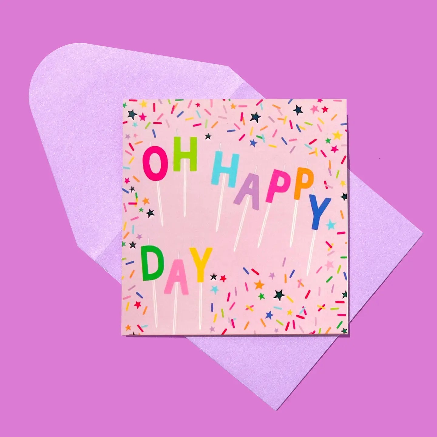 Gift Enclosure Card | "Oh Happy Day"
