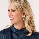 Ginkgo Drop Earrings - Juli's Wearable Art