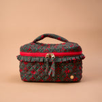 Glam & Go Quilted Cosmetic Bag | A Merry Moment - Juli's Wearable Art