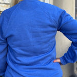 Go Blue! Bedford High School Sweatshirt - Juli's Wearable Art