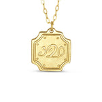Gold 16"" Necklace | Ephesians 3:20 Pendant - Juli's Wearable Art