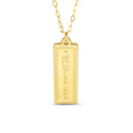 Gold 22" Necklace | Jeremiah 29:11 Pendant - Juli's Wearable Art
