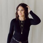 Gold 22" Necklace | Jeremiah 29:11 Pendant - Juli's Wearable Art