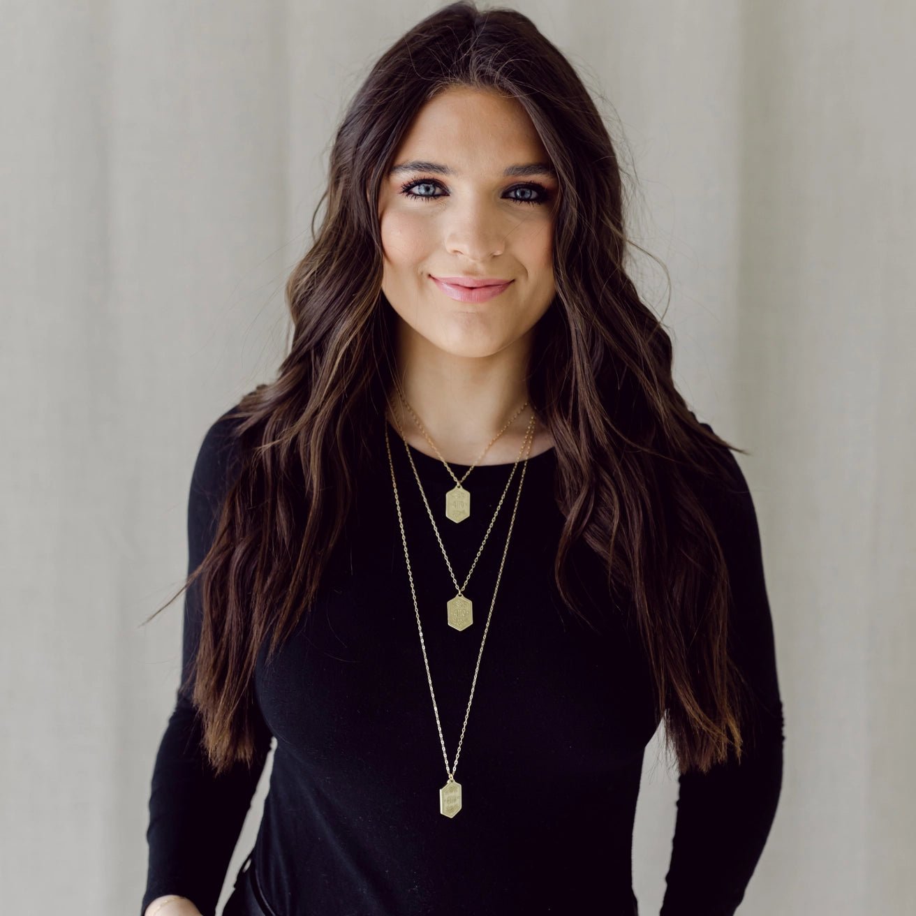 Gold Necklace | Isaiah 41:10 Pendant