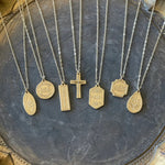 Gold Necklace | John 3:16 Pendant - Juli's Wearable Art