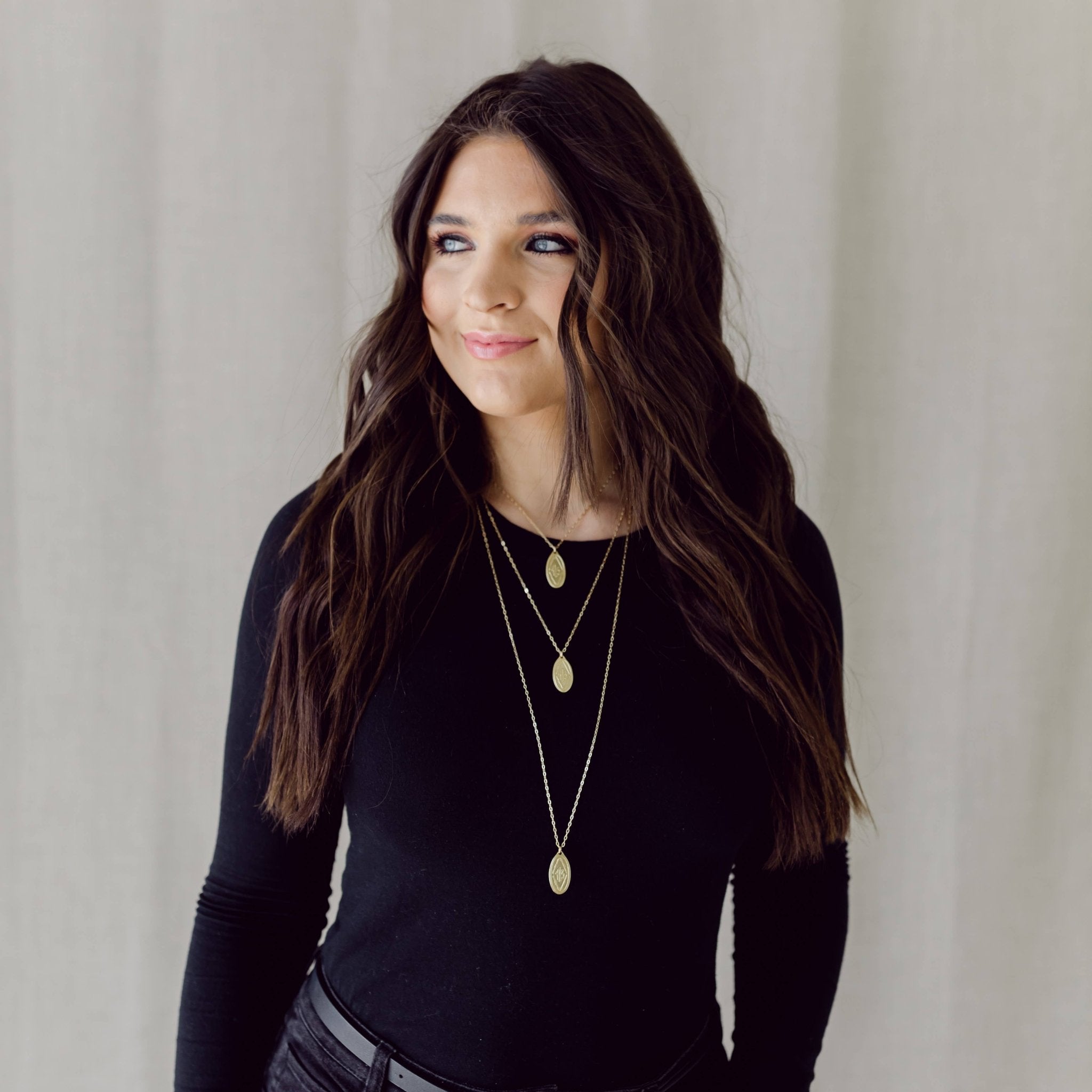 Gold Necklace | Philippians 4:13 Pendant - Juli's Wearable Art