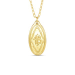 Gold Necklace | Philippians 4:13 Pendant - Juli's Wearable Art