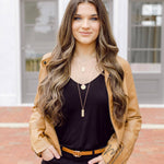 Gold Necklace | Philippians 4:13 Pendant - Juli's Wearable Art