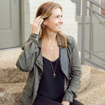 Gold Necklace | Proverbs 3:5 - 6 Pendant - Juli's Wearable Art