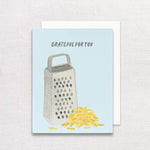 Grateful For You Greeting Card | Funny Thank You Card - Juli's Wearable Art