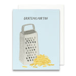 Grateful For You Greeting Card | Funny Thank You Card - Juli's Wearable Art