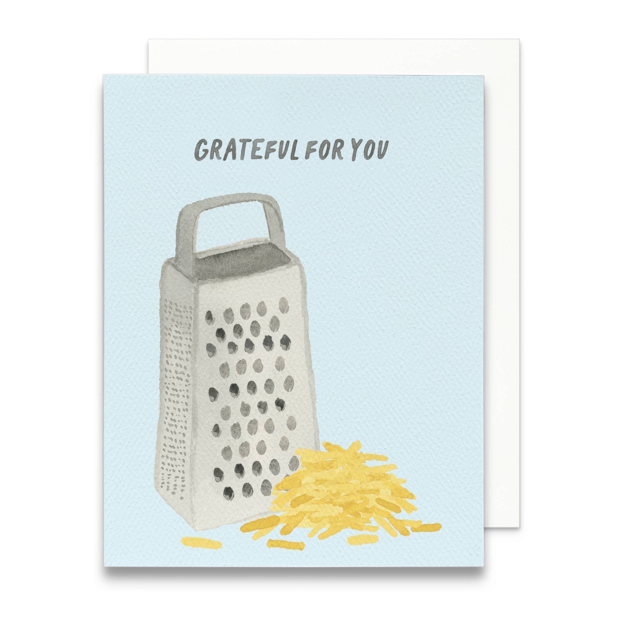 Grateful For You Greeting Card | Funny Thank You Card - Juli's Wearable Art
