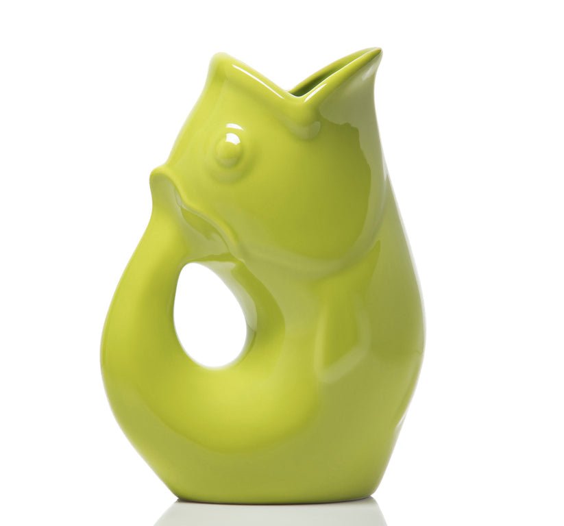 GurglePot – Original Stoneware Pitcher | Whimsical Gurgling Fish Jug - Juli's Wearable Art