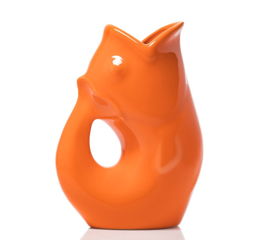 GurglePot – Original Stoneware Pitcher | Whimsical Gurgling Fish Jug - Juli's Wearable Art