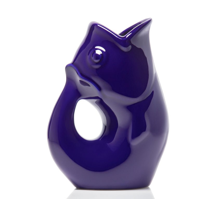 GurglePot – Original Stoneware Pitcher | Whimsical Gurgling Fish Jug - Juli's Wearable Art