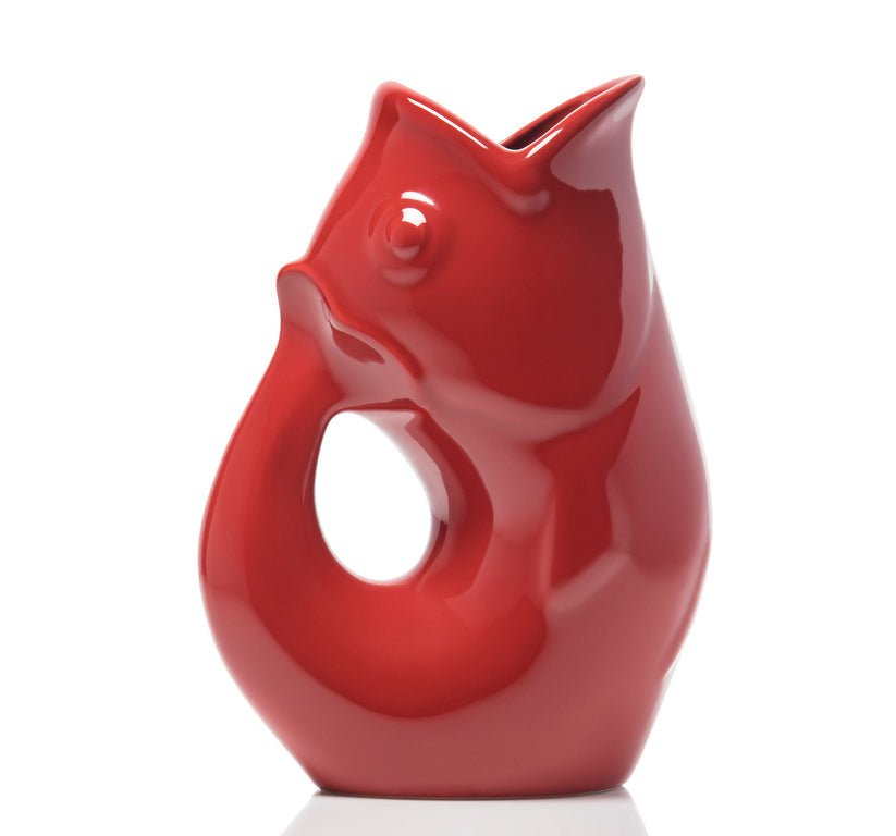 GurglePot – Original Stoneware Pitcher | Whimsical Gurgling Fish Jug - Juli's Wearable Art