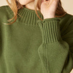 Habitat Fireside Cozy Cabin Sweater | Fern - Juli's Wearable Art
