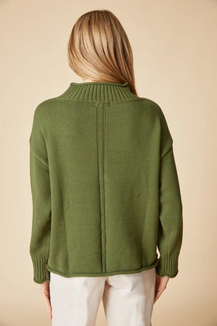 Habitat Fireside Cozy Cabin Sweater | Fern - Juli's Wearable Art