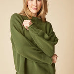 Habitat Fireside Cozy Cabin Sweater | Fern - Juli's Wearable Art