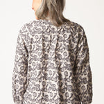 Habitat Floral Jacquard Romance Shirt – Dove - Juli's Wearable Art