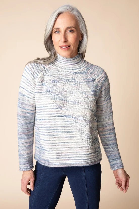Habitat Highland Hues Sweater | Harbor - Juli's Wearable Art