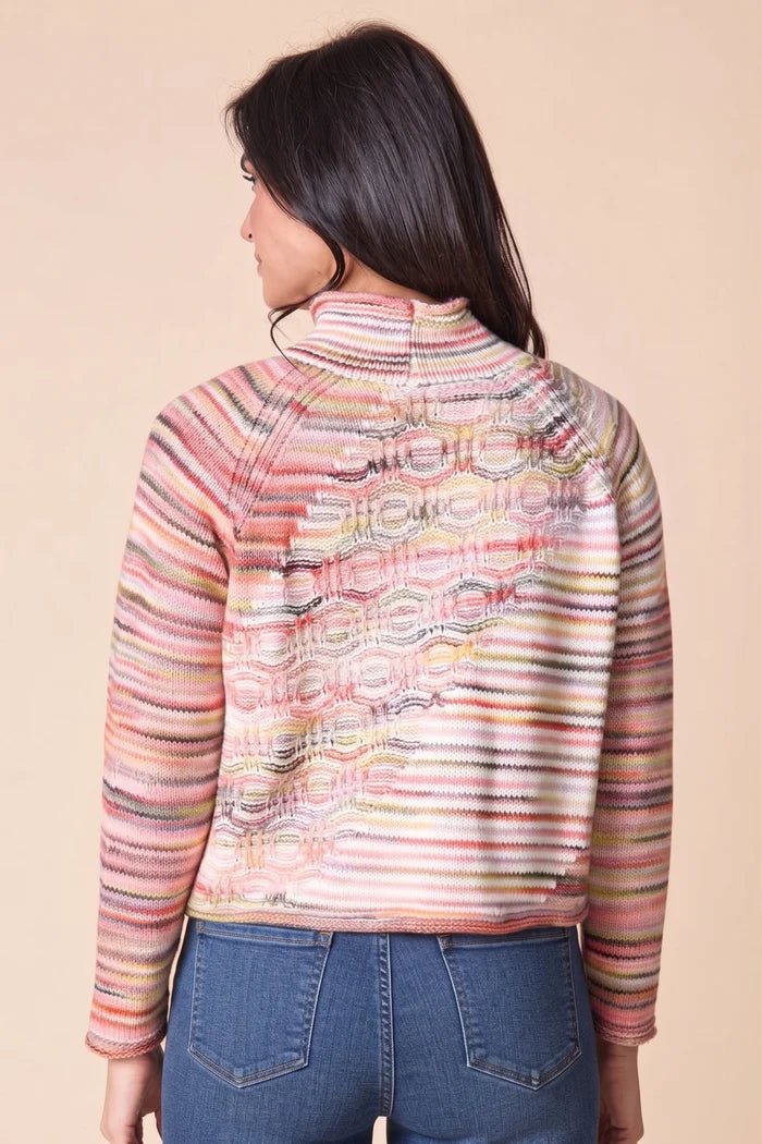 Habitat Highland Hues Sweater | Wineberry - Juli's Wearable Art