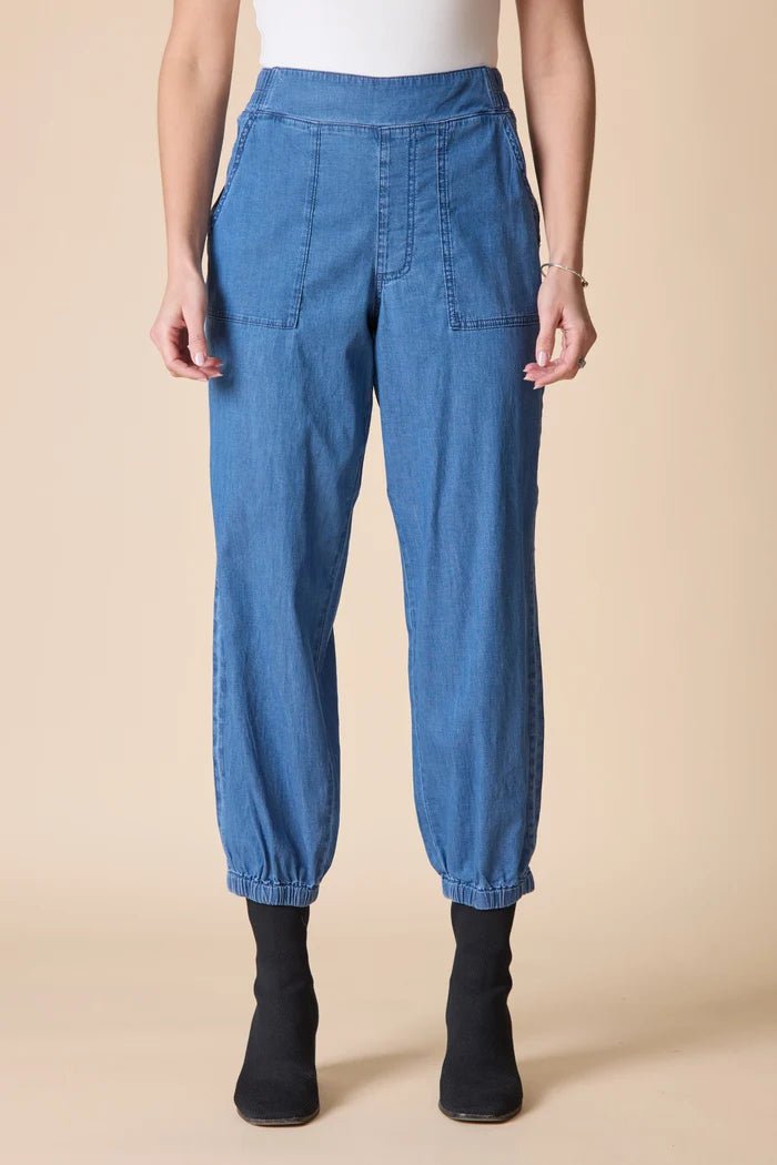 Habitat Jackson Jogger Pant | Medium Denim - Juli's Wearable Art
