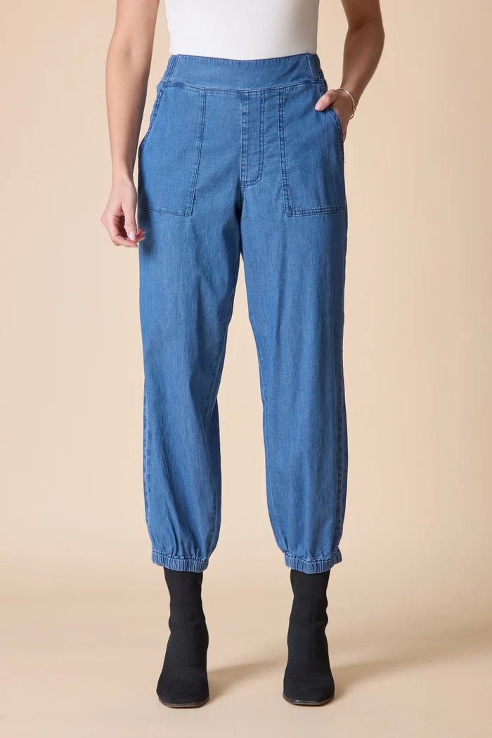 Habitat Jackson Jogger Pant | Medium Denim - Juli's Wearable Art