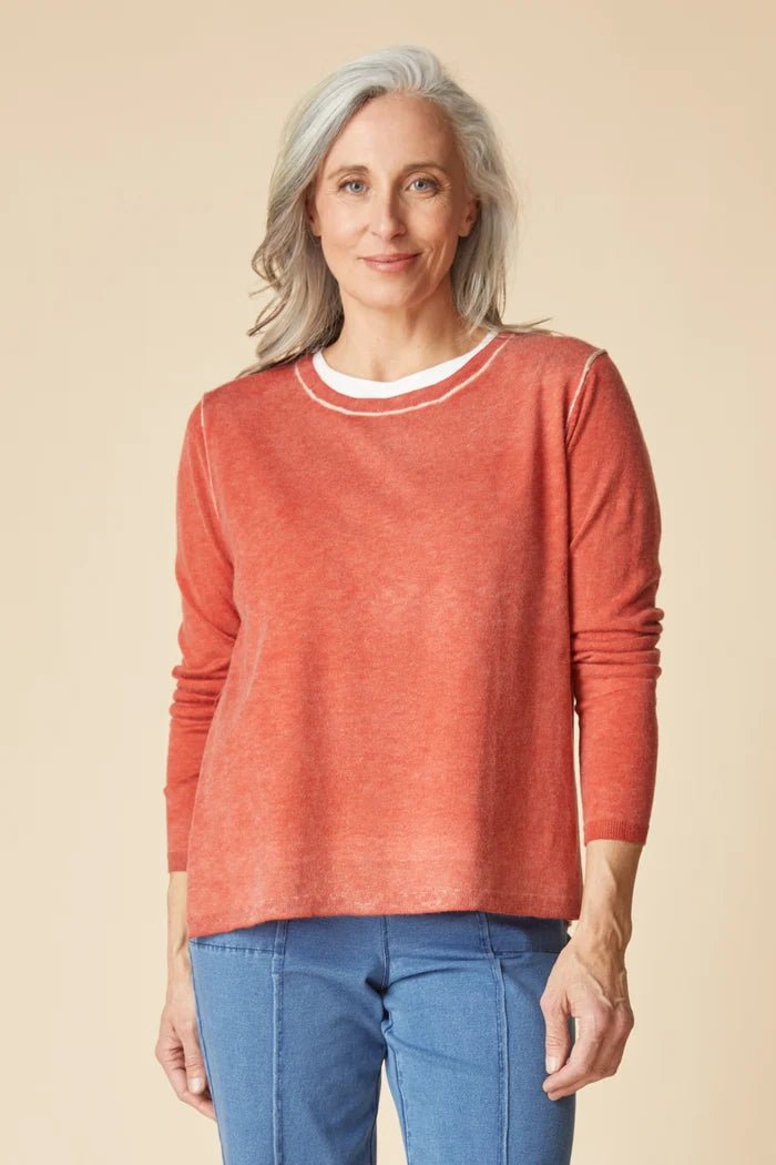 Habitat Layer-It Sweater | Sienna - Juli's Wearable Art