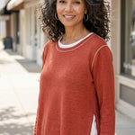 Habitat Layer-It Sweater | Sienna - Juli's Wearable Art
