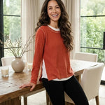 Habitat Layer-It Sweater | Sienna - Juli's Wearable Art