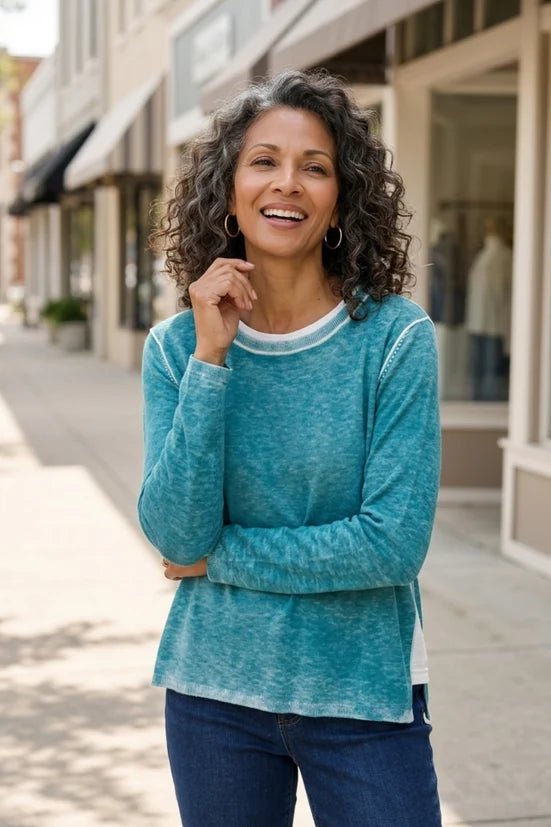 Habitat Layer-It Sweater | Teal
