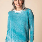 Habitat Layer-It Sweater | Teal - Juli's Wearable Art