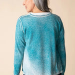 Habitat Layer-It Sweater | Teal - Juli's Wearable Art