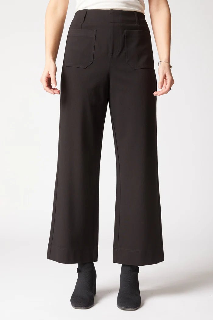 Habitat Luxe Ponte Crop Wide Leg Pant - Juli's Wearable Art