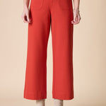 Habitat Luxe Ponte Crop Wide Leg Pant | Sienna - Juli's Wearable Art