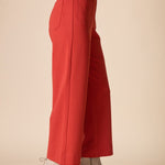 Habitat Luxe Ponte Crop Wide Leg Pant | Sienna - Juli's Wearable Art