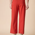 Habitat Luxe Ponte Crop Wide Leg Pant | Sienna - Juli's Wearable Art