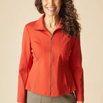 Habitat Luxe Ponte Solid Madison Jacket | Sienna - Juli's Wearable Art